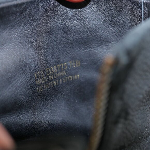 Cole Haan Womens Cassidy Boot Size 7.5 Black Nubuck Leather Block Heel Bootie - Picture 11 of 12